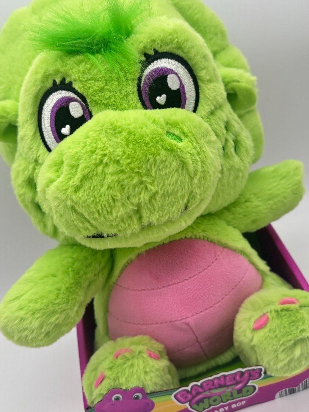 Fisher-Price Barney’s World Baby Bop 12" Plush Figure NEW